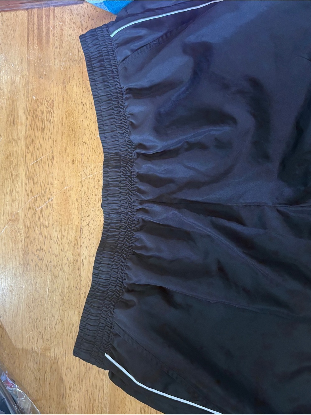 Avia Black Women's Athletic Shorts with Reflective Trim